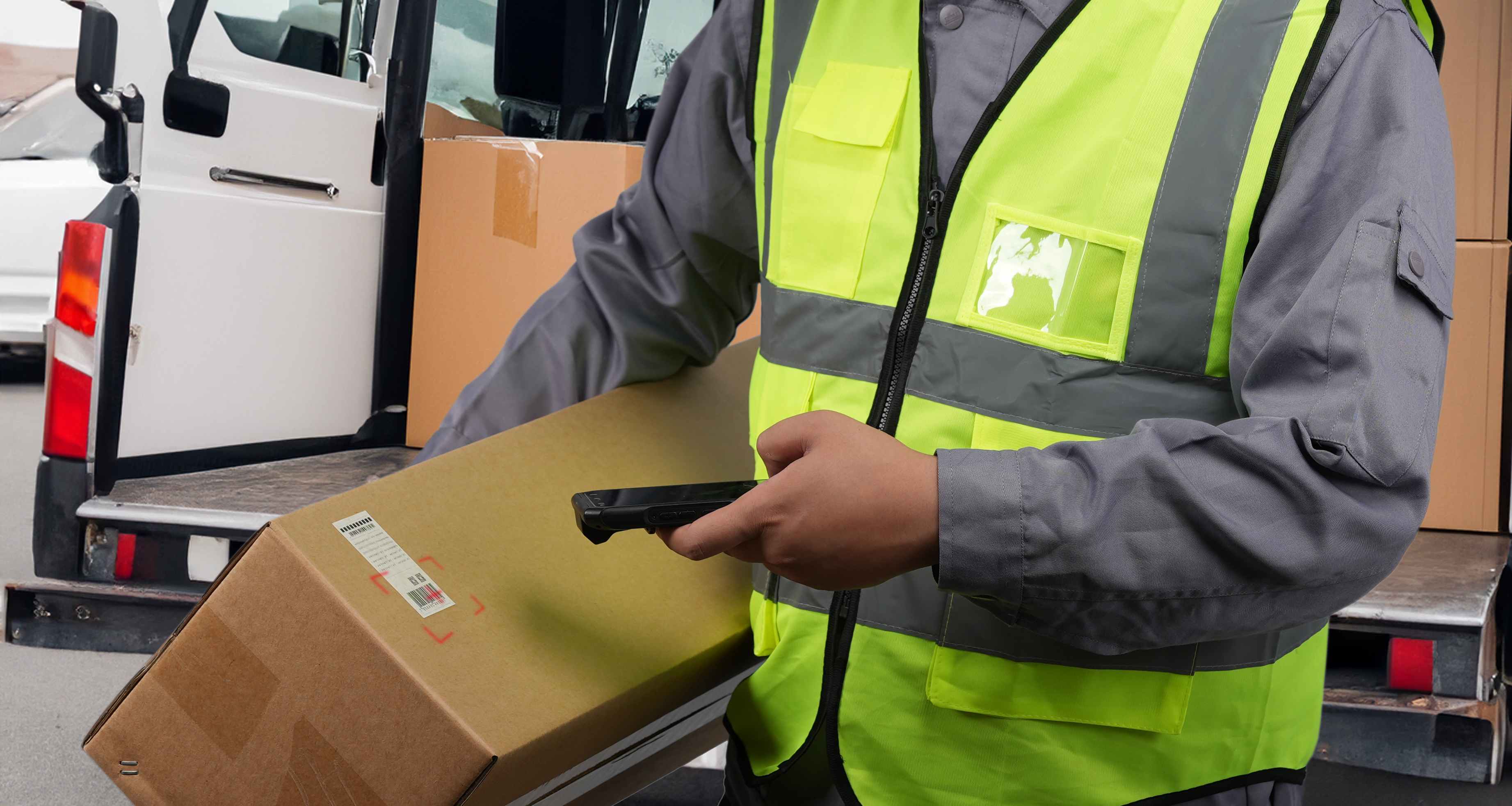 A good helper for couriers: Scan with PDA in hand, sign for delivery in seconds on the streets and alleys, reduce customer complaints