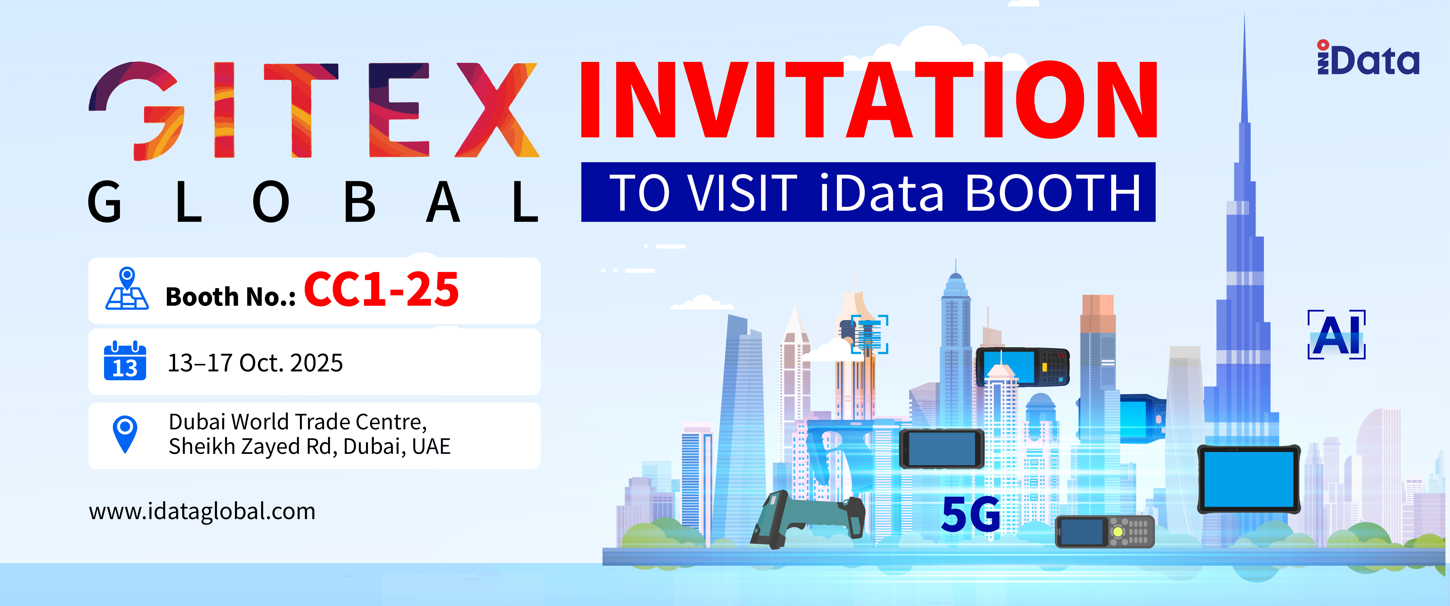 Invitation to visit Gitex Global
