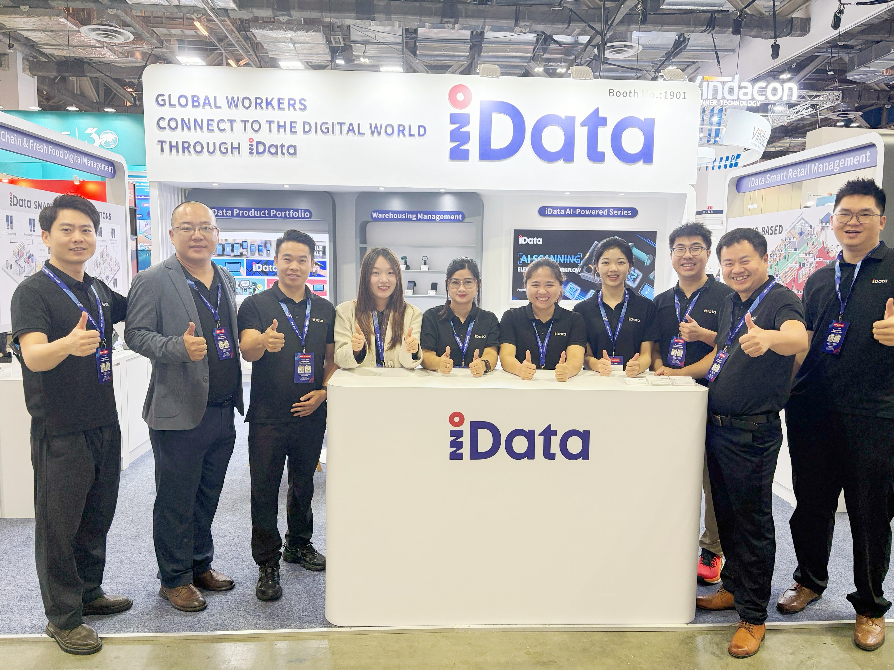 What an incredible three days at NRF 2026! Thank you for visiting iData's booth